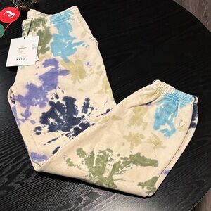 KKCo Tie-Dye Sweatpants Women’s US M NWT